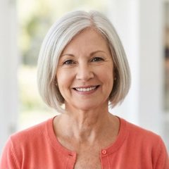 Linda M. (AI-generated sample portrait)
